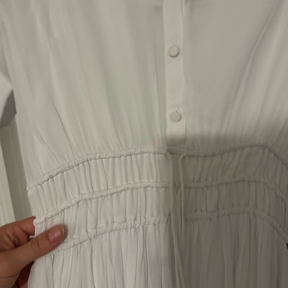 J. Crew brand new Elena shirtdress in Chiffon NWT Size 0 - Picture 7 of 8